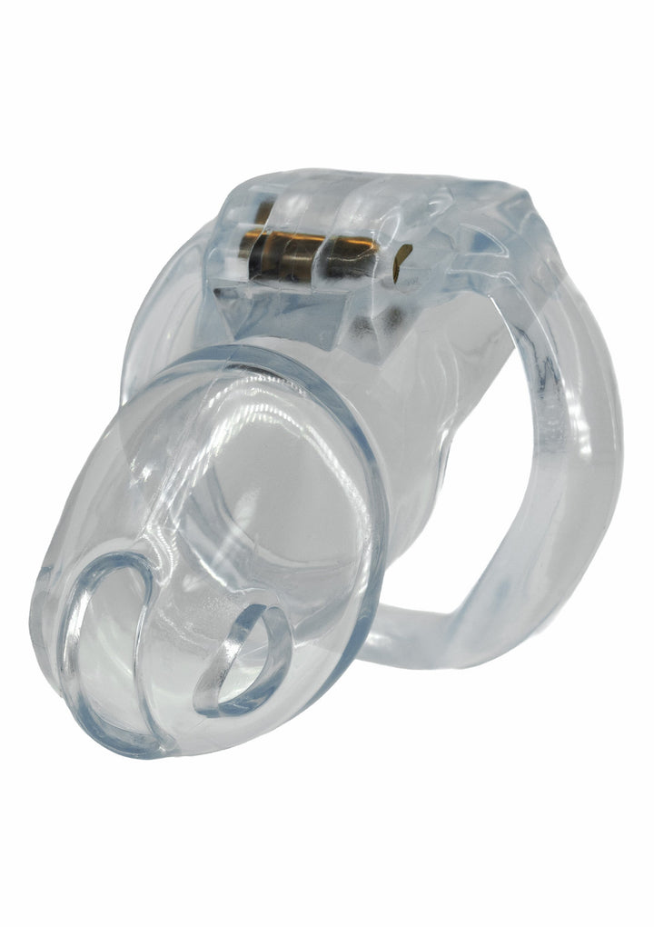 Clear Control Cock Cage Long
