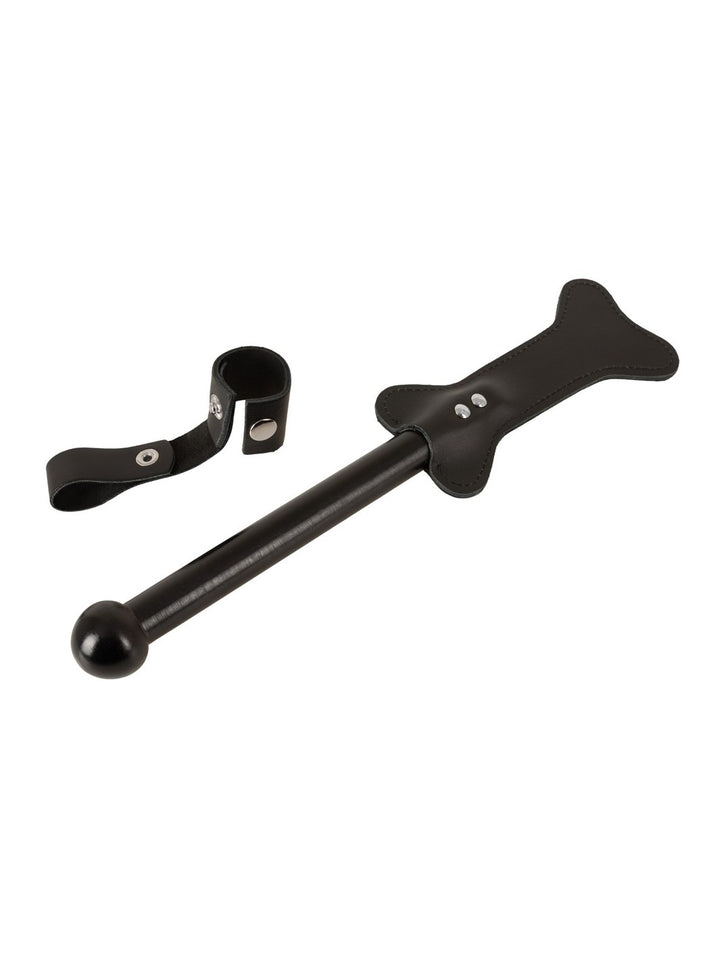 Leather Paddle Dog Bone