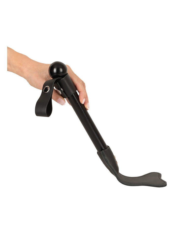 Leather Paddle Dog Bone