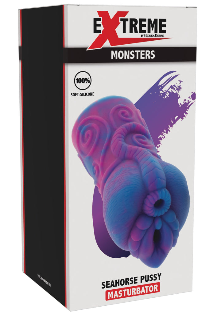 Hidden Desire Extreme Seahorse Masturbator Paars - productfoto 2 | SIN&LACE
