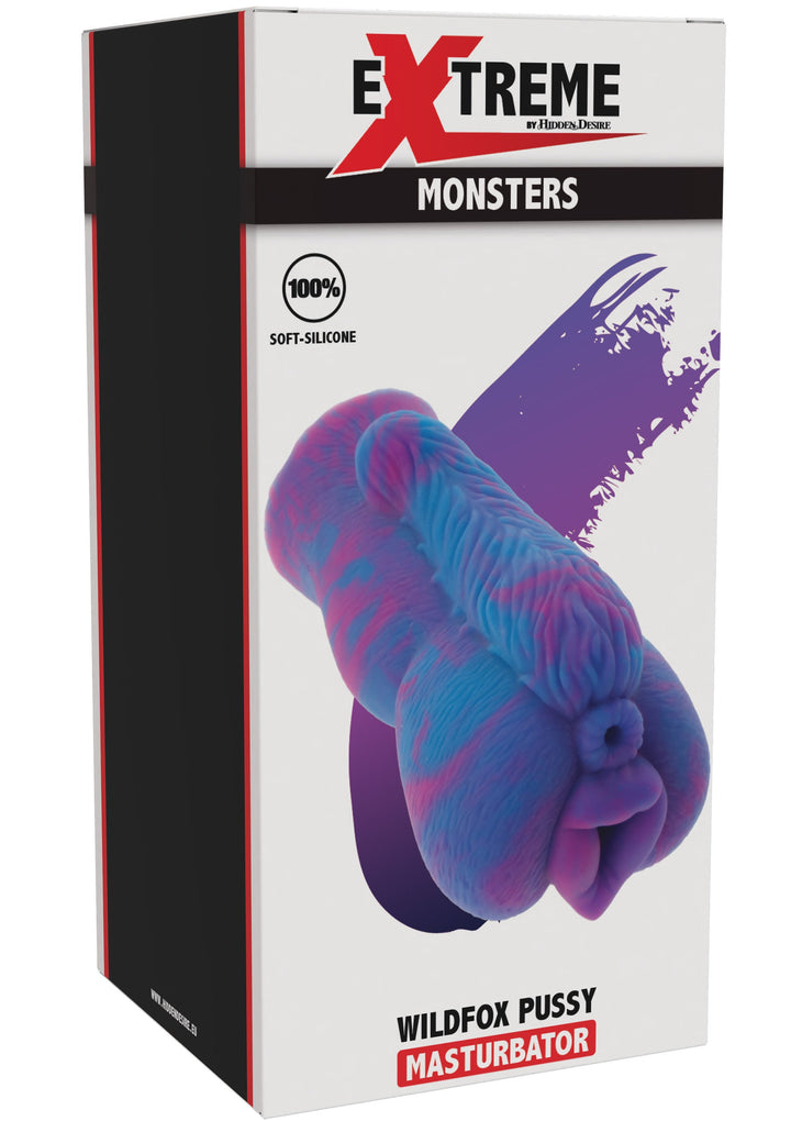 Hidden Desire Extreme Wildfox Masturbator Paars - productfoto 2 | SIN&LACE