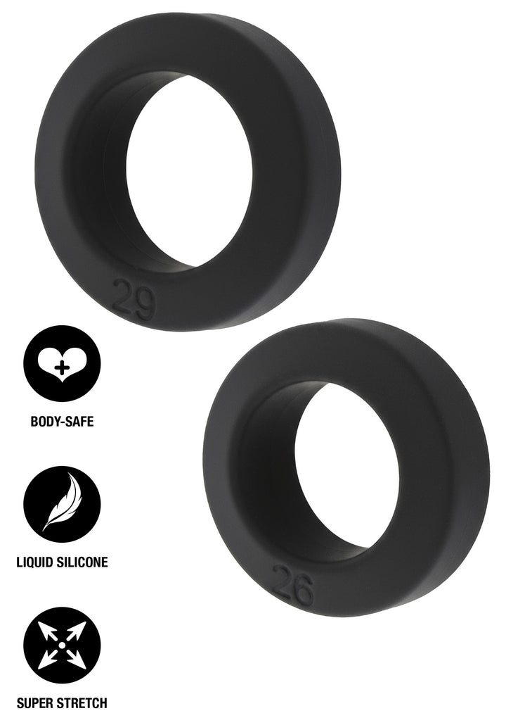 Double Stackers C-Rings 2 Pcs Set L