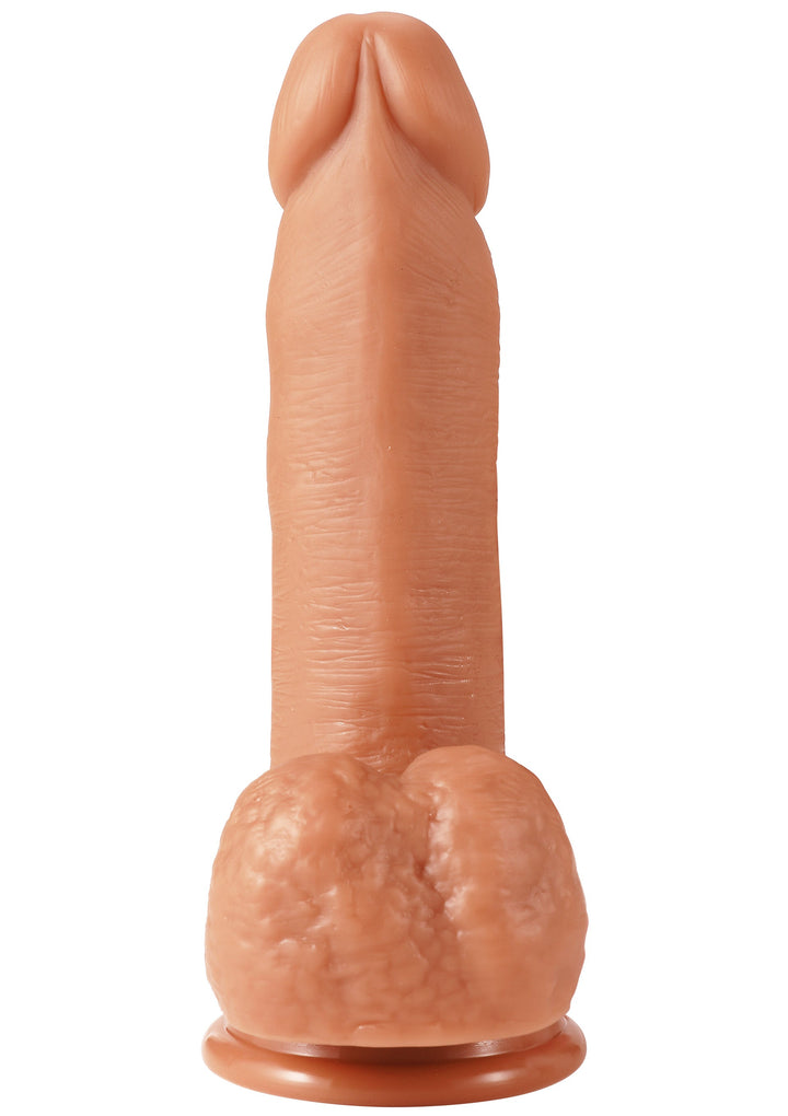 Realistic Dildo PVC 16 cm - Huidskleur - afbeelding 4