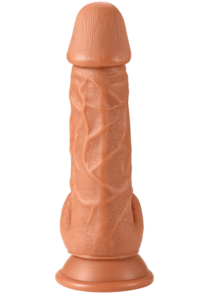 Realistic Dildo PVC 21 cm - Huidskleur - afbeelding 6