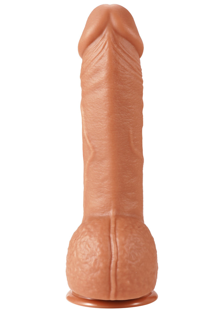 Realistic Dildo PVC 25 cm - Huidskleur - afbeelding 4
