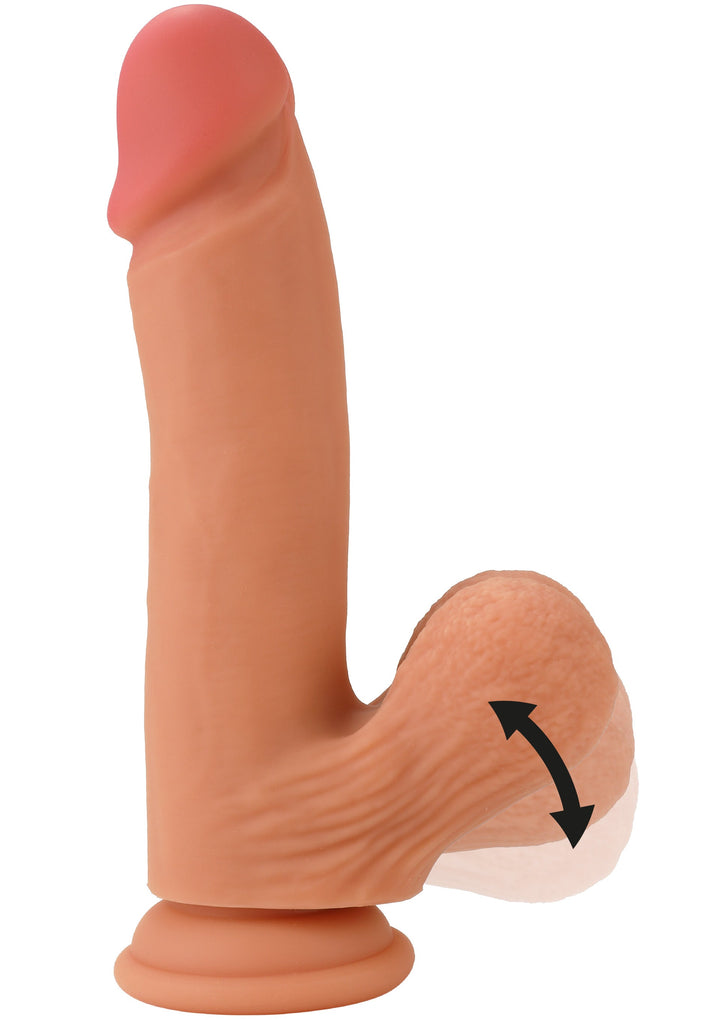 Realistic Dildo Liquid Silicone 19 cm - productafbeelding 1