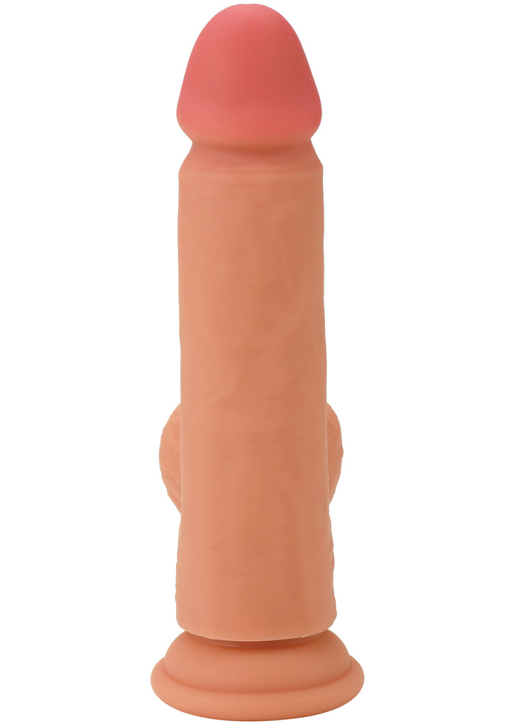 Realistic Dildo Liquid Silicone 19 cm - Huidskleur - afbeelding 5