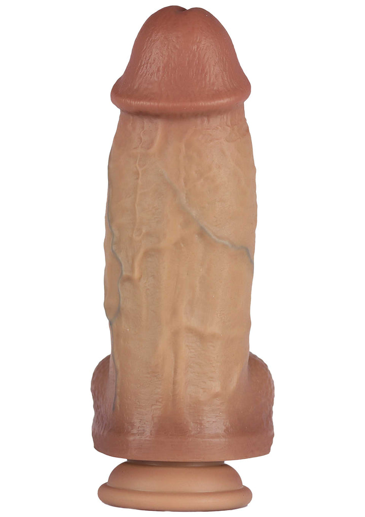 Ultra Realistic Dildo Silicone 20 cm - Huidskleur - afbeelding 5