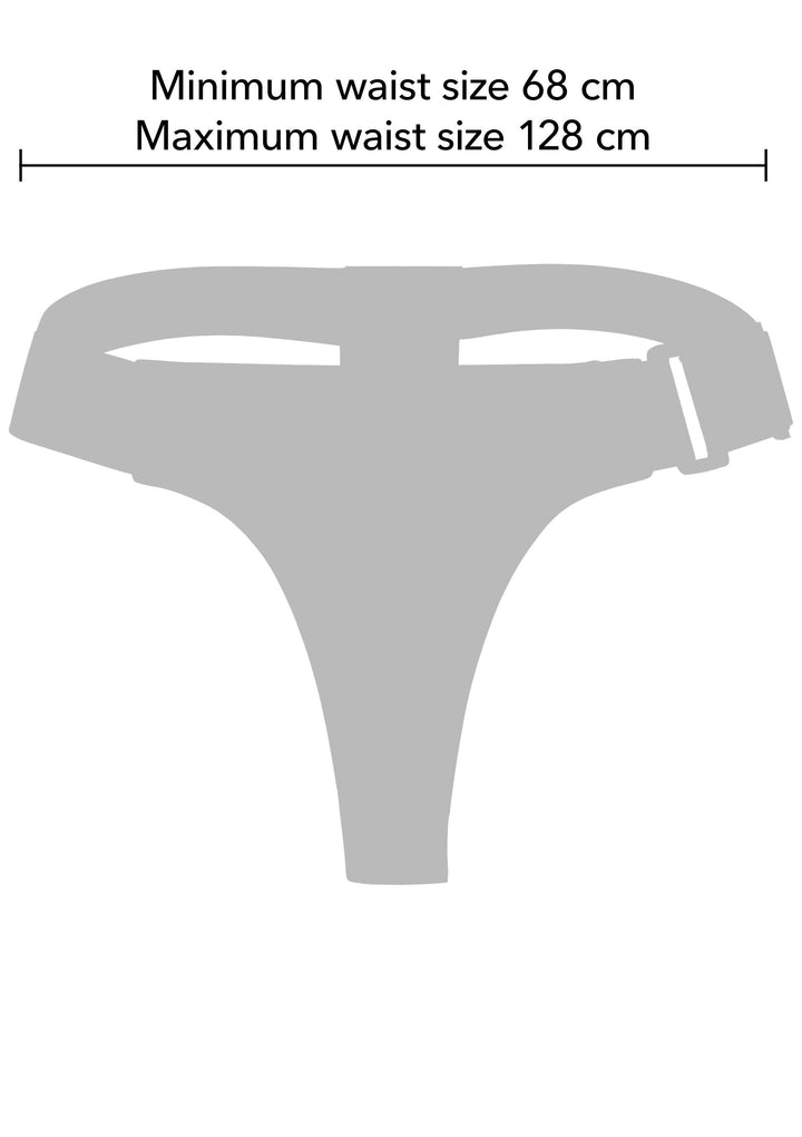Sexy String Strap-On - Zwart - afbeelding 6