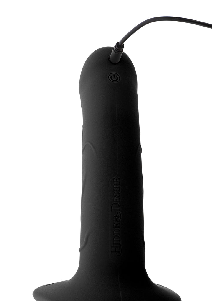Hollow Penis Strapon Vibrating 20cm - Zwart - afbeelding 19