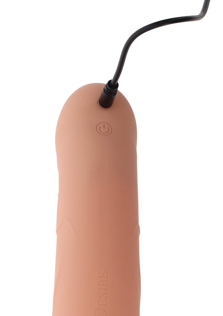 Hollow Penis Strapon Vibrating 20cm - Huidskleur - afbeelding 7