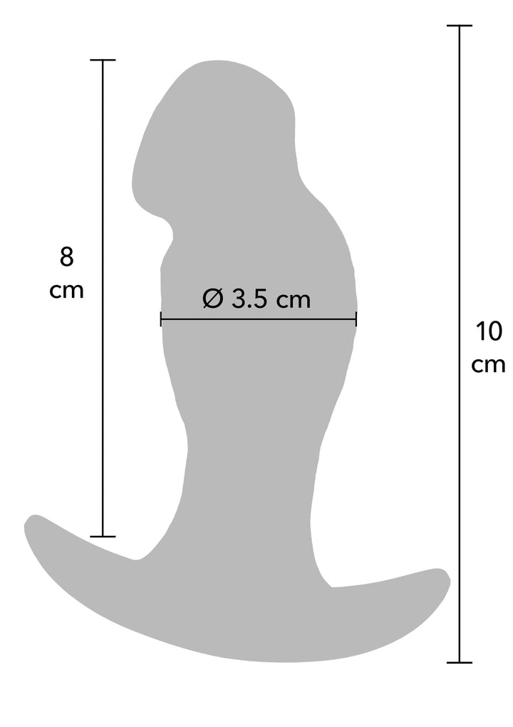 Hidden Desire Inferno Realistic Liquid Silicone Buttplug
