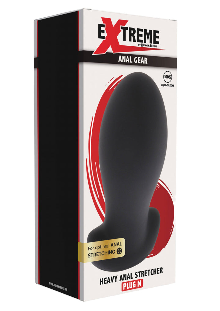 Heavy Anal Stretcher Plug Liquid Silicone M