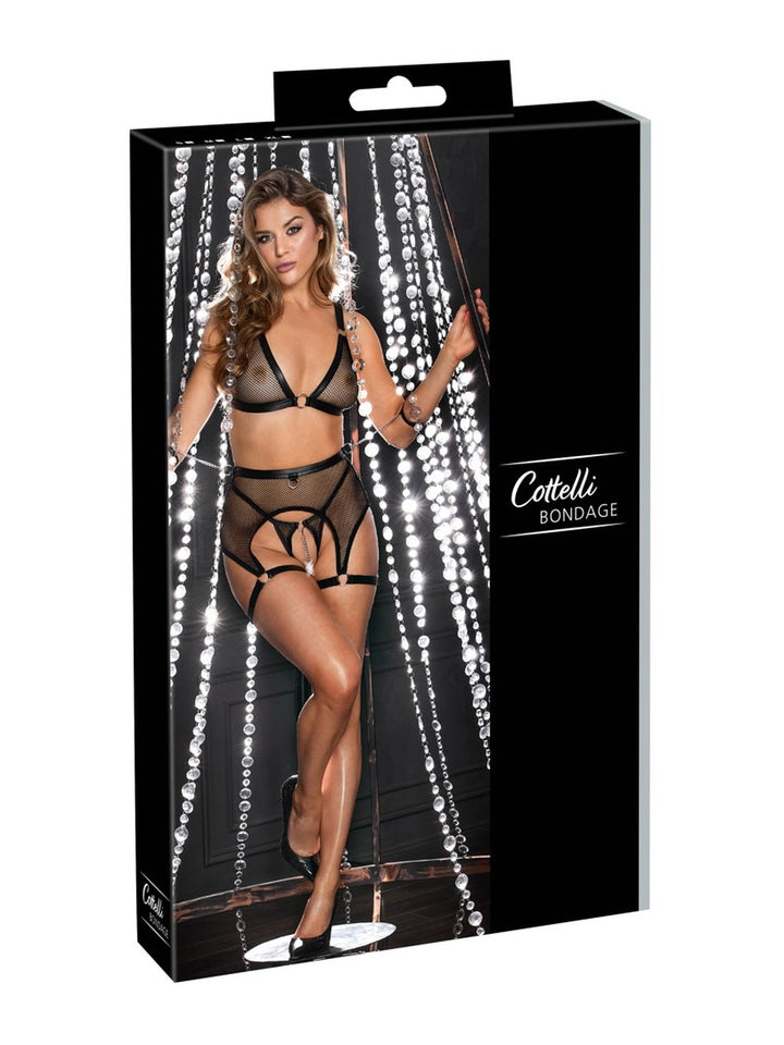 Cottelli Bondage Mesh BH Set