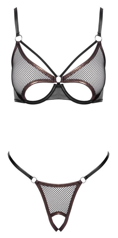 Cottelli LINGERIE lingerieset zwart | SIN&LACE