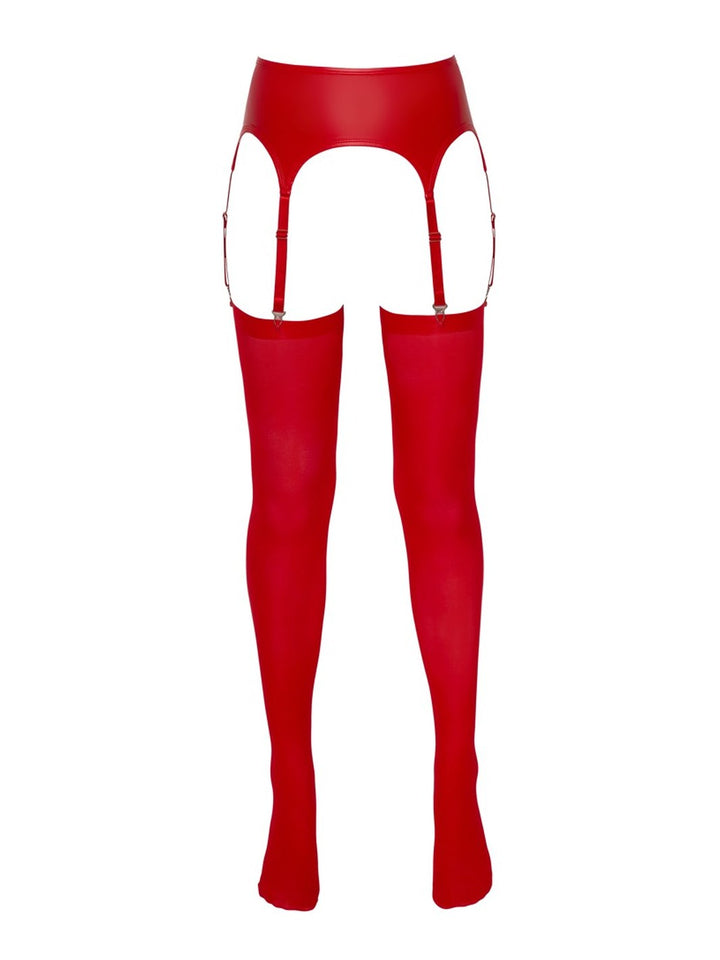 Suspender Belt red