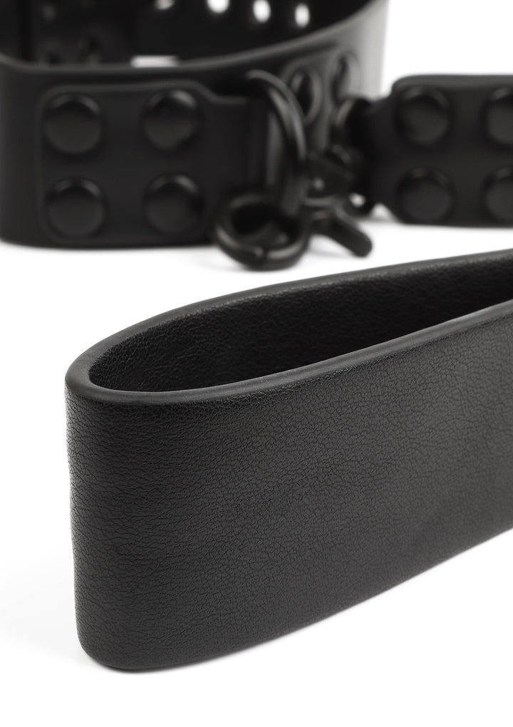 Avanza Signature Collar & Short Leash halsband met lijn