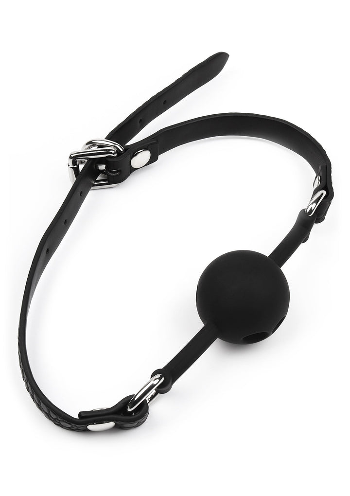 Croc-Embossed Ball Gag