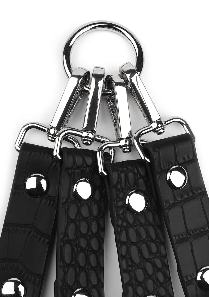 Croc-Embossed Hogtie