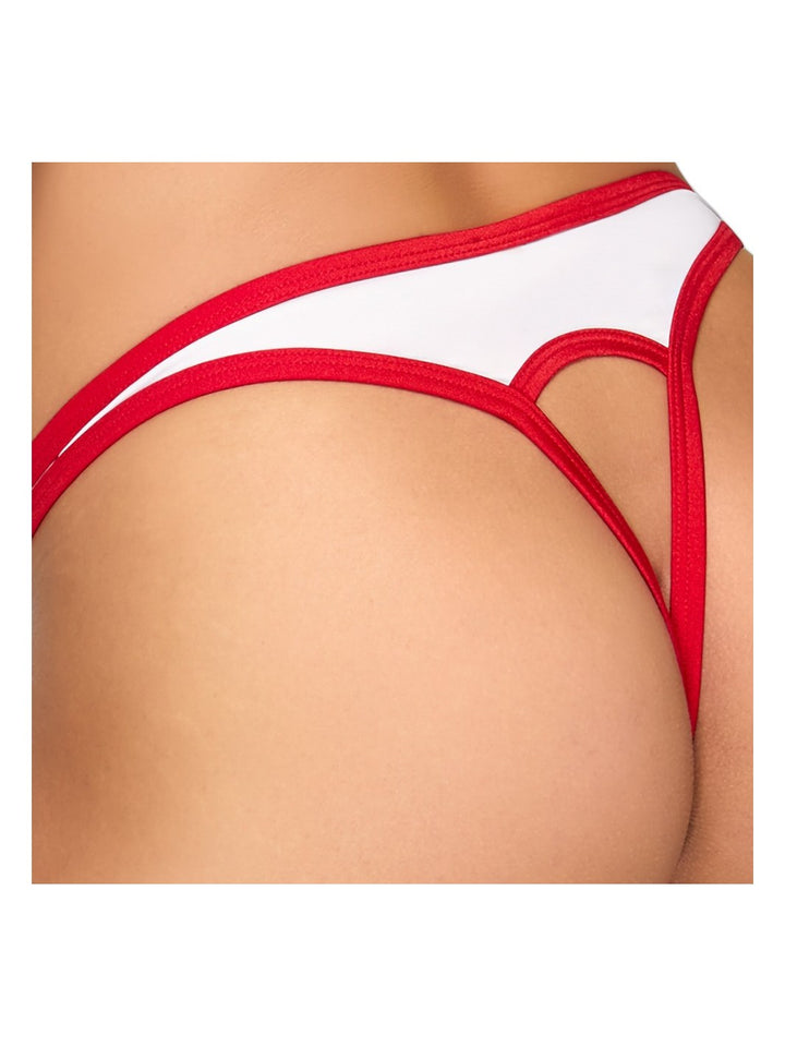 Cottelli Verpleegster kostuum rood/wit