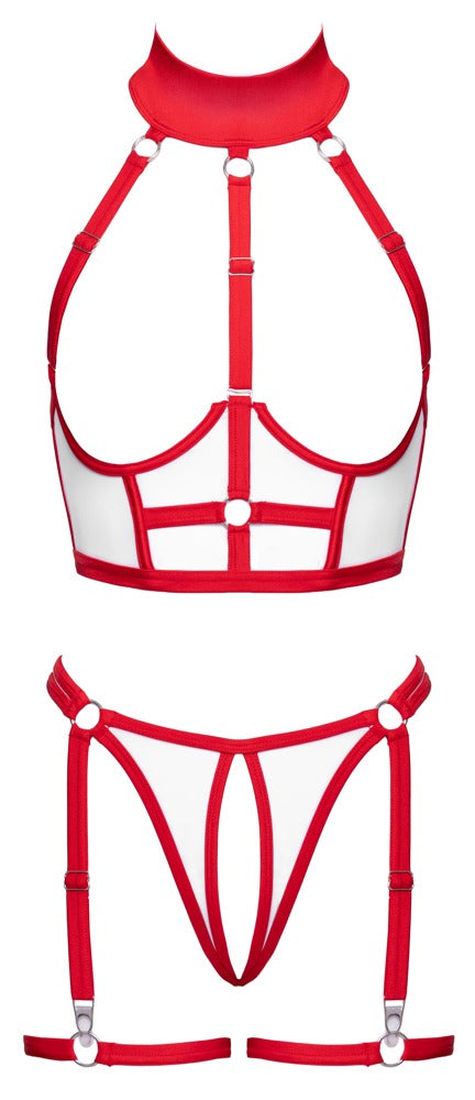 Cottelli COSTUMES Verpleegster kostuum rood/wit | SIN&LACE