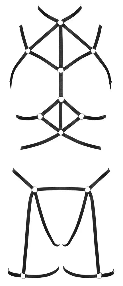 Cottelli LINGERIE - Bondage Harness Set | Cottelli LINGERIE - SIN&LACE | SIN&LACE