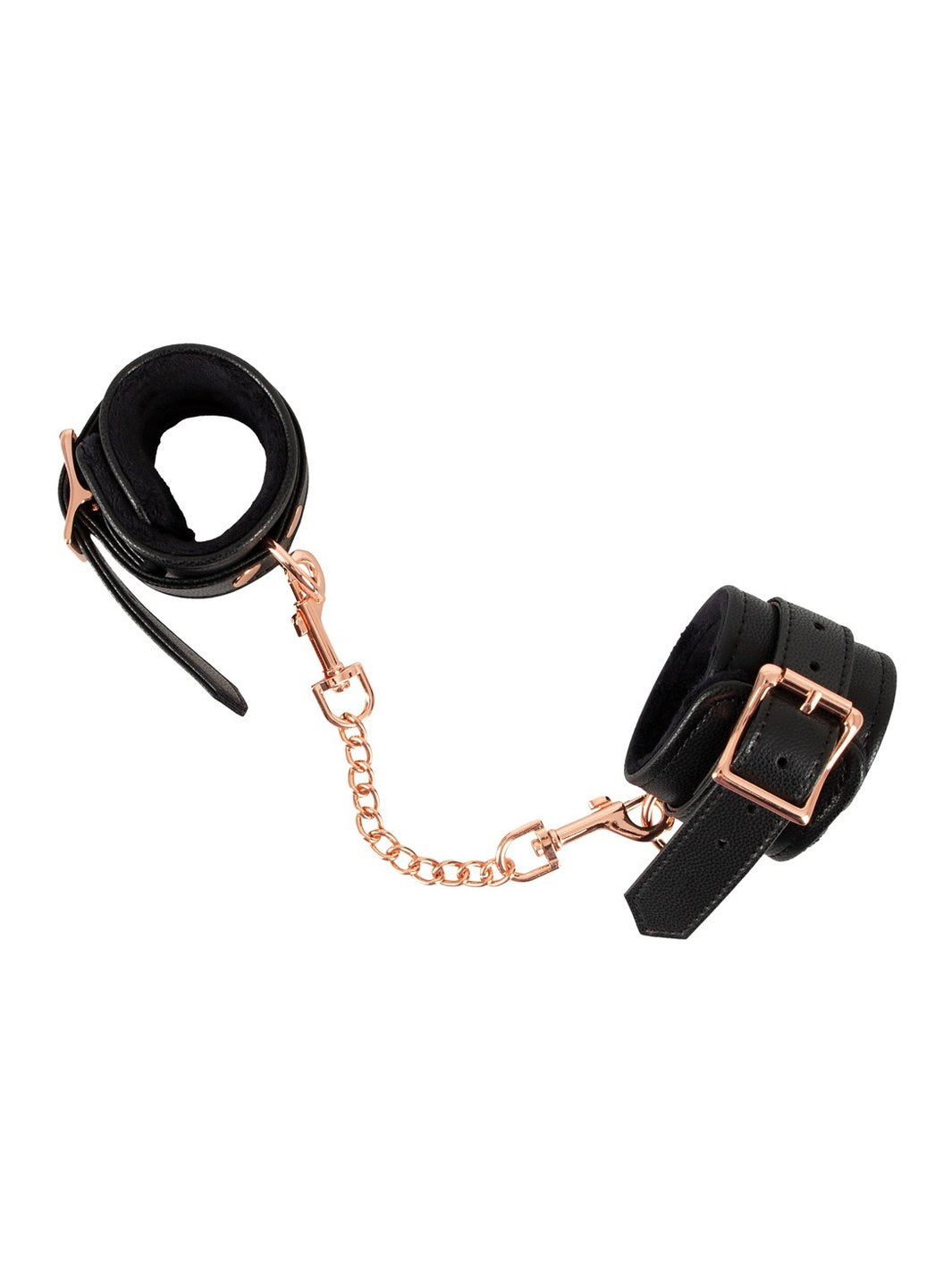 Bad Kitty Handboeien – zwart en roségoud