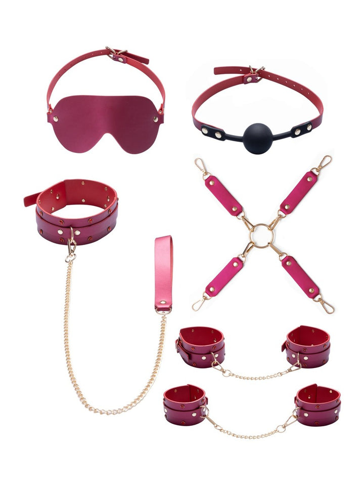Bad Kitty Bondage Set - Roze (6-delig)
