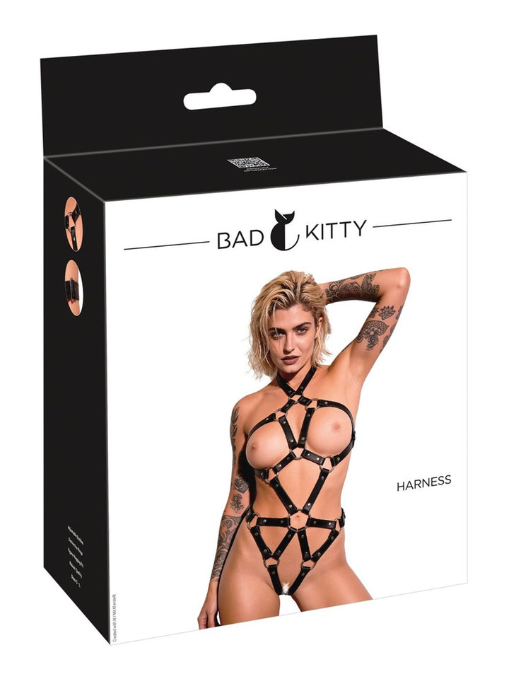 Bad Kitty Metall Harness S-L