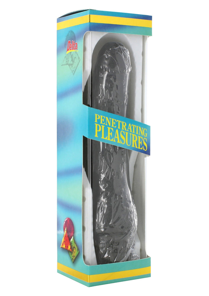 Vinyl P-Shape Vibrator No.2 - Zwart - afbeelding 2