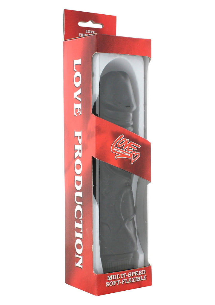 Pleasures Vibrator 22 cm - Zwart - afbeelding 3