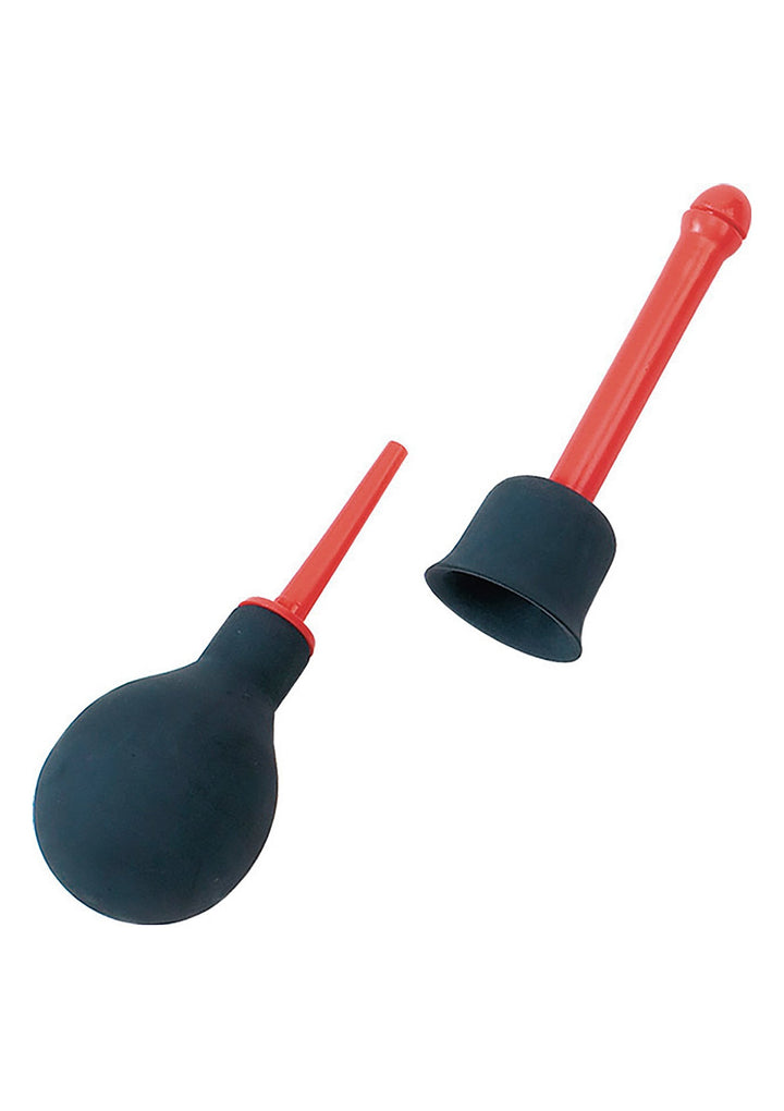 Seven Creations Rectal Syringe - Zwart