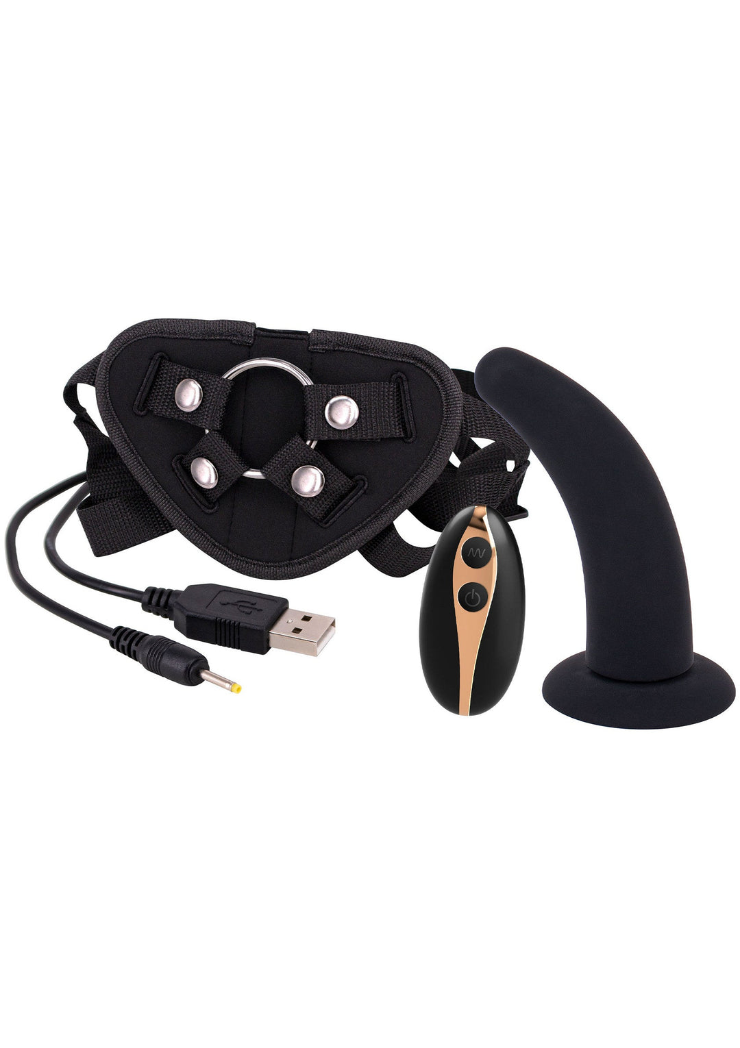 Vibration Dildo Strap-On 5 inch - productafbeelding 1