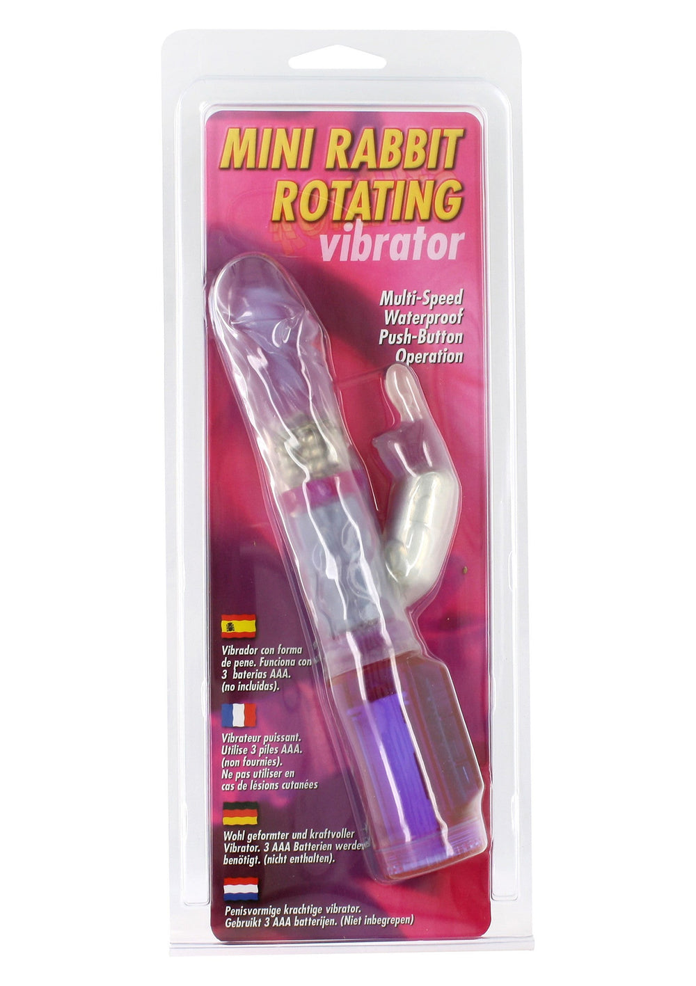 Seven Creations Mini Rabbit Vibrator | Rabbit vibrator - Seven Creations | SIN&LACE