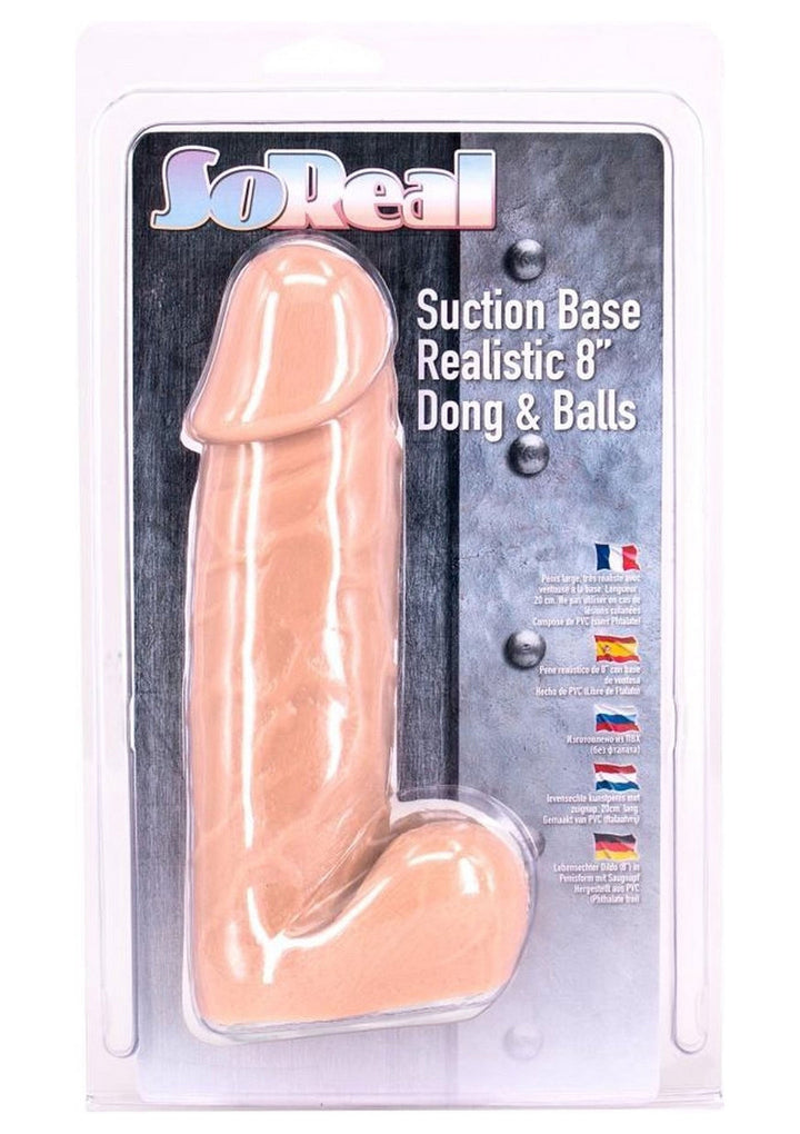 So Real Dong 20 cm - Huidskleur - afbeelding 3