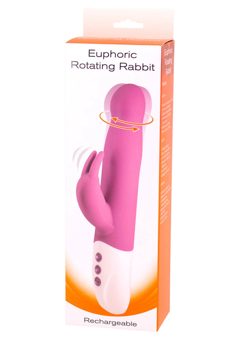 Seven Creations Euphoric Rotating Rabbit | Rabbit vibrator - Seven Creations | SIN&LACE