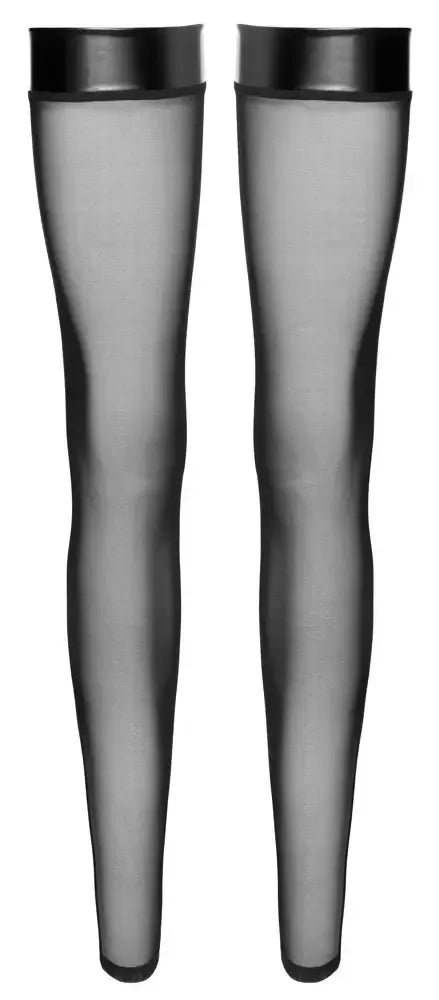 Noir Handmade Thigh-High Netkousen | Kousen - Noir Handmade | SIN&LACE