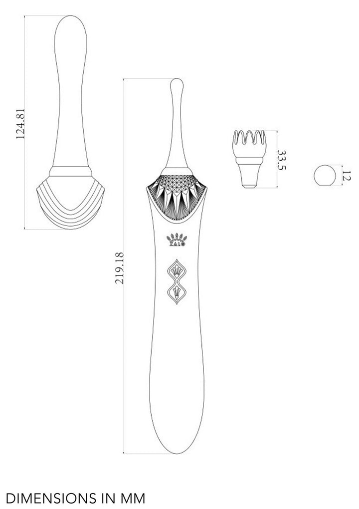 Zalo Bess 2 Clitoris Vibrator | Anaal vibrator - Zalo | SIN&LACE