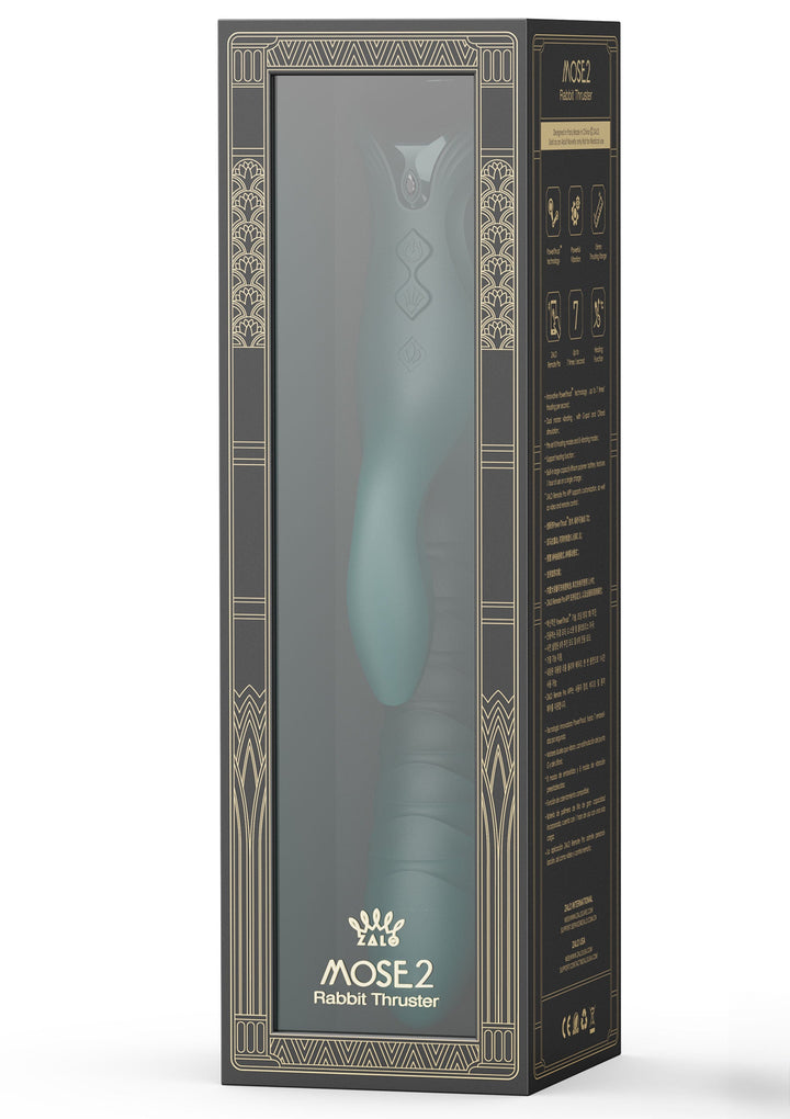 Zalo Mose 2 Rabbit Thruster+Heating | Rabbit vibrator - Zalo | SIN&LACE