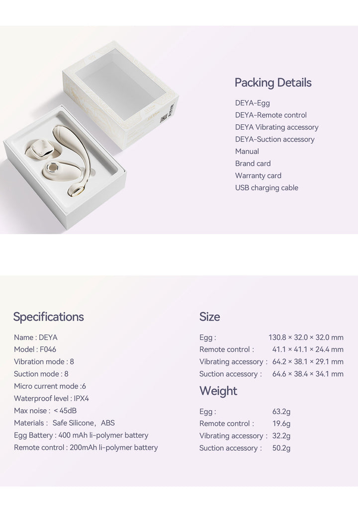 Zalo Deya Wearable Panty Vibrator