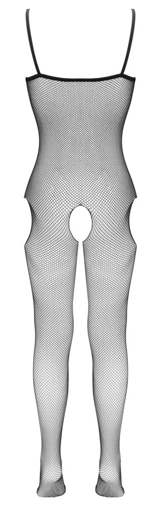 Fantasy by Cottelli Open Kruis Netstof Catsuit met Voet productfoto 4