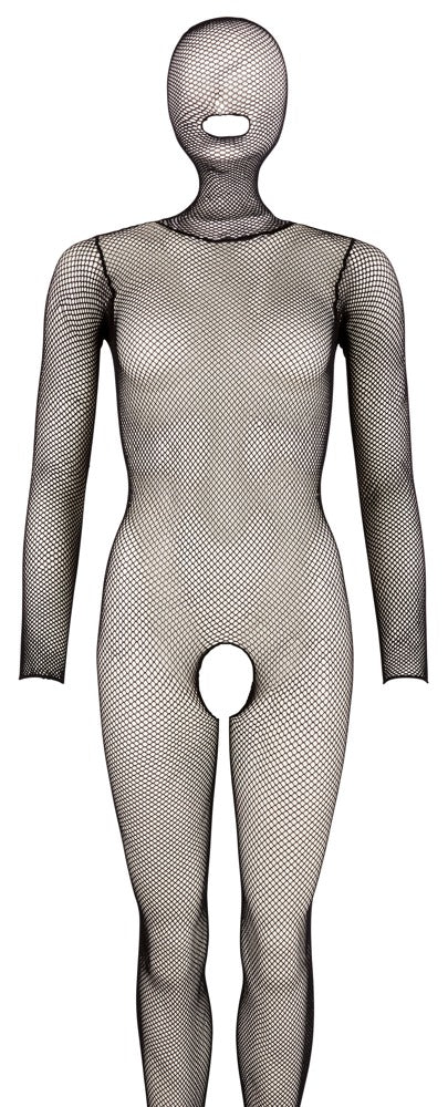 Fantasy by Cottelli Open Kruis Catsuit met Masker productfoto 6