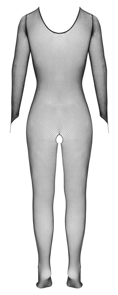 Fantasy by Cottelli Open Kruis Netstof Catsuit met Lange Mouwen productfoto 5