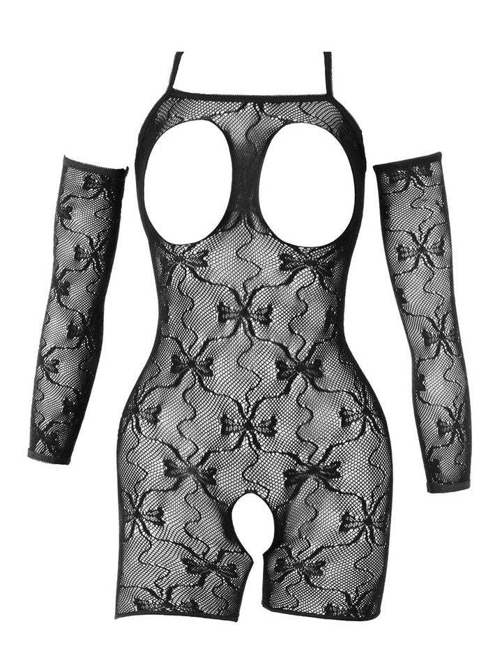Fantasy by Cottelli Korte Kanten Open Kruis Catsuit