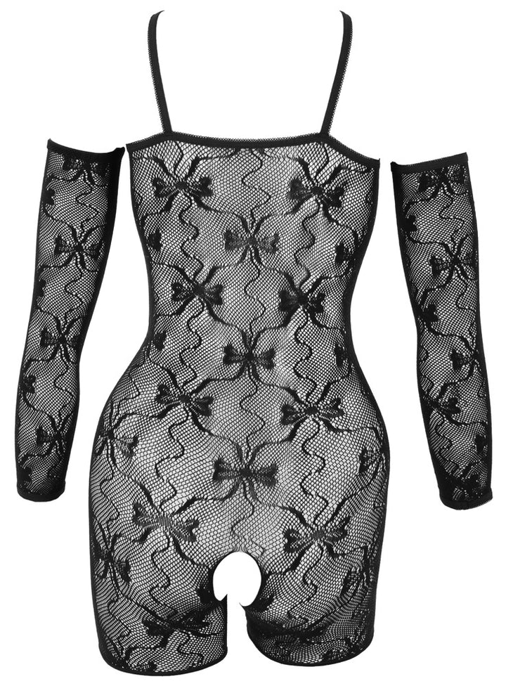 Fantasy by Cottelli Korte Kanten Open Kruis Catsuit productfoto 6