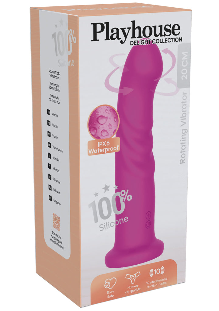 Playhouse Roterende Vibrator Roze - productfoto 2 | SIN&LACE
