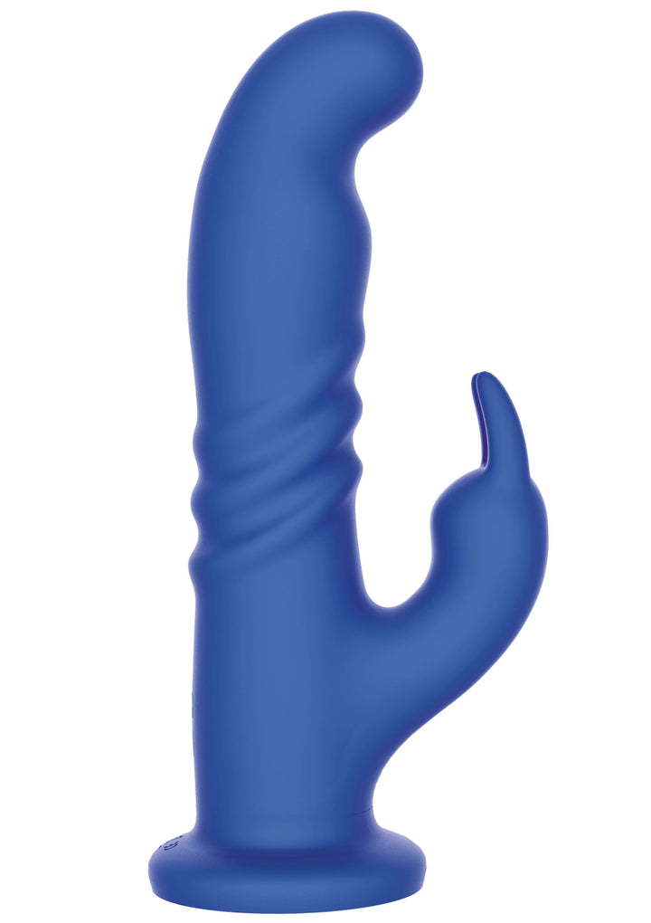 Playhouse Roterende G-spot Rabbit Vibrator Blauw - productfoto 4 | SIN&LACE