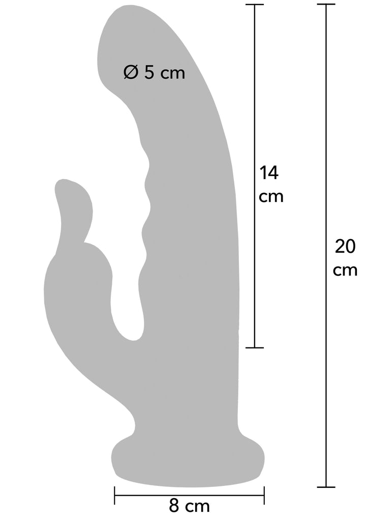 Playhouse Roterende Rabbit Vibrator Roze - productfoto 7 | SIN&LACE