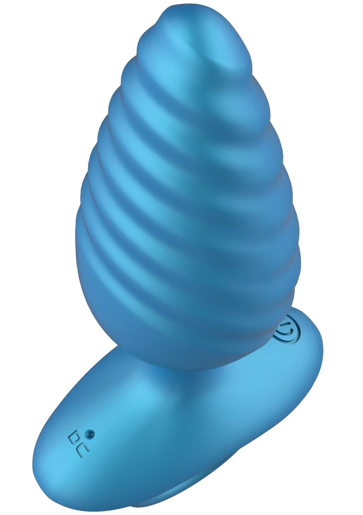 Playhouse Ribbed anale plug vibrerende + Remote | Buttplug - Playhouse | SIN&LACE