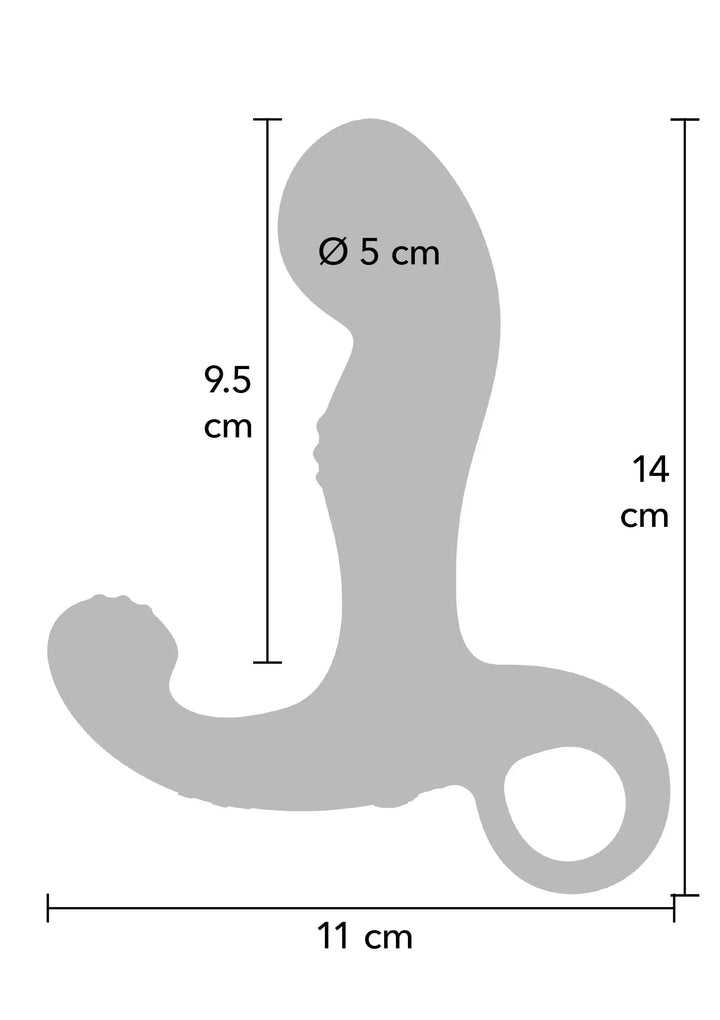 Playhouse P-spot Tapper Plug vibrerende + Remote | Buttplug - Playhouse | SIN&LACE